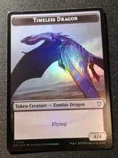 Timeless Dragon / Zombie - Foil - DFC - MTG - NM - EN - 0006/0007