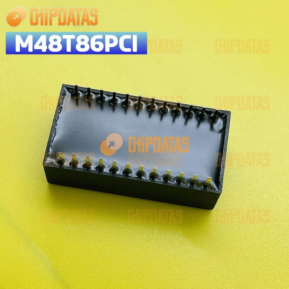 1PCS ST M48T86PCI M48T86PC1 DIP-24 5 VOLT PC REAL TIME CLOCK #R11 - Image 2 of 2