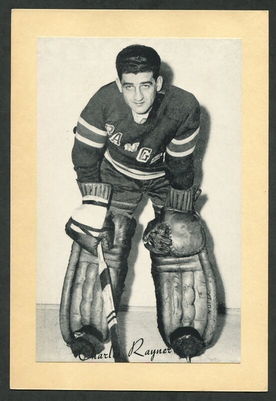 CHARLIE RAYNER NEW YORK RANGERS BEEHIVE HOCKEY PHOTO---GROUP 2 GOALIE ...
