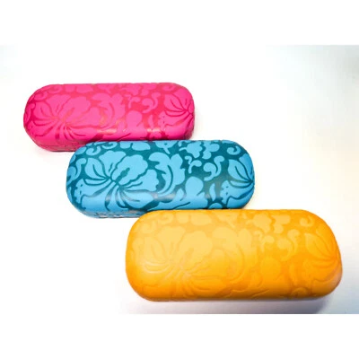 1 Brillenetui Aruba für Brille oder Lesebrille Brillenbox Blütenmotiv Etui Neu