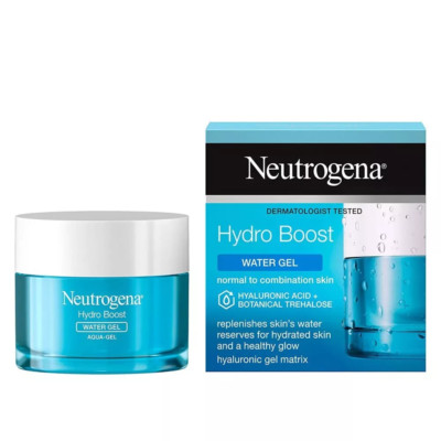 Neutrogena Hydro Boost Hyaluronic Acid Water Gel Face Moisturizer, 1.7 oz