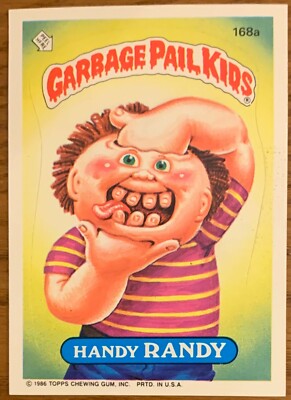 rare garbage pail kid cards 1986 VINTAGE! 1986 Topps Garbage Pail Kids Trading Card #126b-Shaggy Aggie