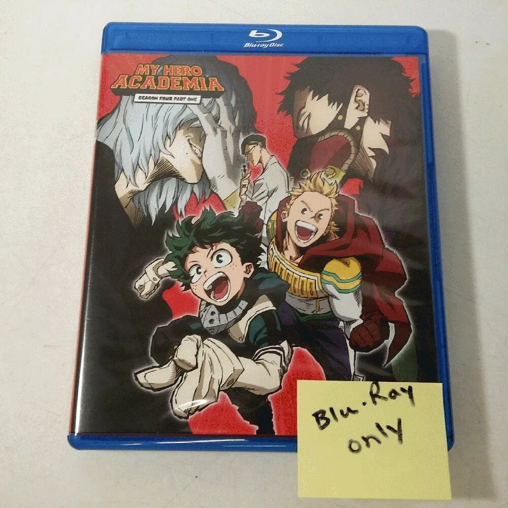 My Hero Academia: Season 4 Part 1 (Blu-ray + DVD)