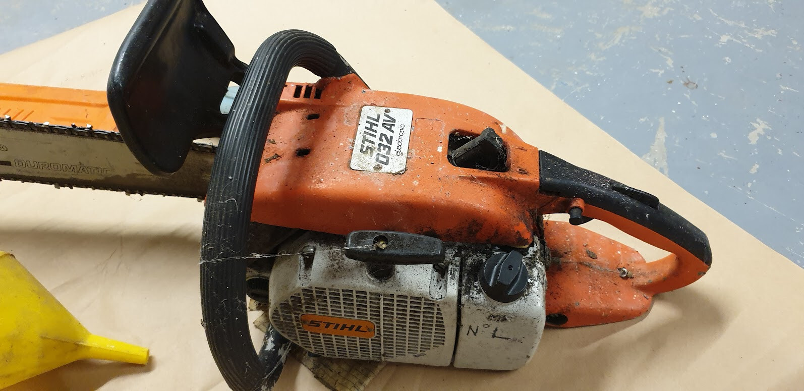 Vintage Stihl 032 AV Electronic Chainsaw eBay