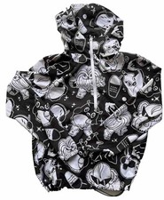 Future Fantasy Delight Slurpzone Anorak Windbreaker Jacket Packable Unisex Xs