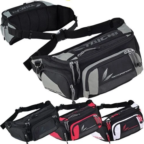 MEN Motorcycle Waist Bag Fanny Pack Oxford Outdoor Motorbike Bike Bum Bags Boys - Picture 3 of 22