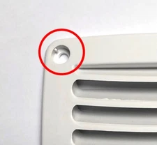 Nuova Rade ventilation grill replacement screw cover (set of 4)