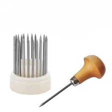 Metal Beading Grain Jewelry Tools Set Diamond Stone Beads Setting Graver 23Pcs