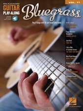 Bluegrass Sheet Music Guitar Play-Along Book and Audio NEW 000699910