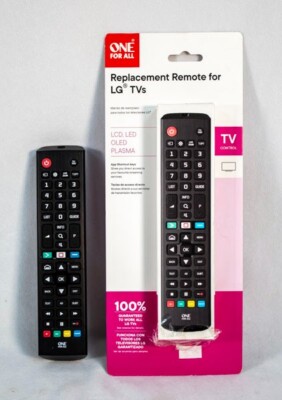 One For All (URC4811) LG TV Replacement Remote Control