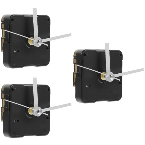3 Sets Motor Parts Clock Movement Clock Mechanism Kit for Clock