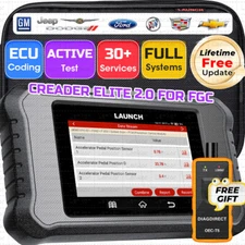 2025 LAUNCH X431 CRE 2.0 Bidirectional Diagnostic Scanner Tool For Ford/GM/Chevy