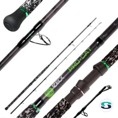 Zeck PRO-CAT sensi-long 2tlg Angelrute 3,20m Stellrute Wels Waller Ansitzangeln