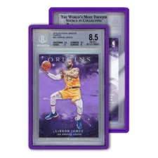 BGS GradedGuard Protective Stackable Display Case Up to 35pt Cards - All Colors