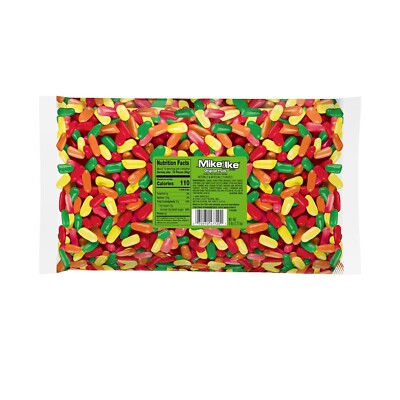 MIKE and IKE Original Chewy Fruits, Bulk Classic Delicious Candy (5 Pound Bag)