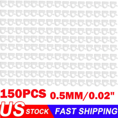 150x White Fast Change Spinner Clevis Fishing Clevis Crawler Harness Clevis USA