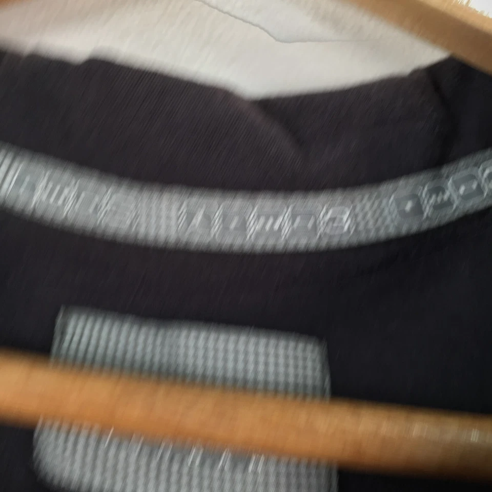 And1 Hombre Polo Talla XL Desteñido Negro Manga Corta Cuello Algodón 068193 Foto 4 de 4