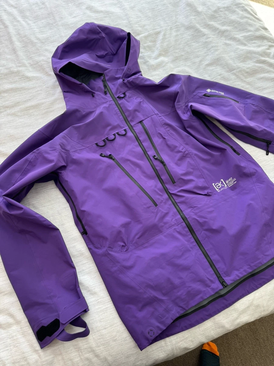 Burton AK457 GORE-TEX PRO Windproof Waterproof Hooded Purple Ski