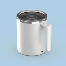 Self Stirring Coffee Mug 12.2 Oz, Electric Mixing Cup with Magnetic Stirrer & An