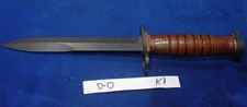 WWII USM4 M1 CARBINE BAYONET KNIFE KI KINFOLKS