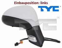 TYC 326-0090 AußEnspiegel Links Spiegel AußEn FüR Peugeot