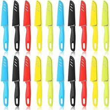 Lothee 50 Pcs Paring Knives Set 3.94" Stainless Steel Fruit Vegetable Kitchen...