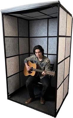 Portable Sound Booth Vocal Reverb Isolation Recording Booth for Home Studio