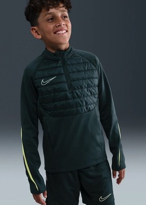 Nike Academy Winter Warrior Therma-FIT Jacke Fußball Ziptop Kinder FJ6181-390
