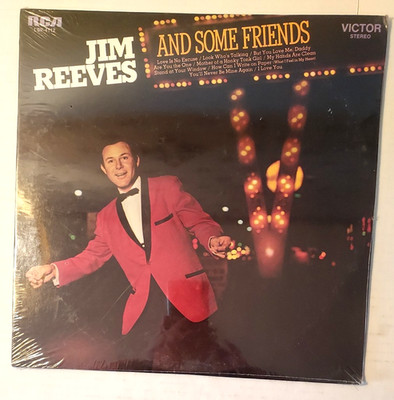 1969 SEALED COUNTRY LP JIM REEVES AND SOME FRIENDS RCA VICTOR LSP-4112 STEREO