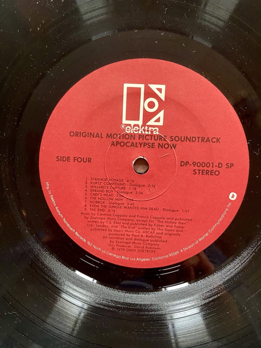 Apocalypse Now (Original Motion Picture Soundtrack) 1979 Elektra