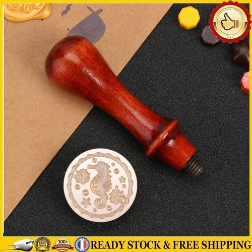 Tête De Tampon De Peinture De Feu Rétro 3D - Sceau Relief Lune 25-30mm Pour Cire Et Décoration
