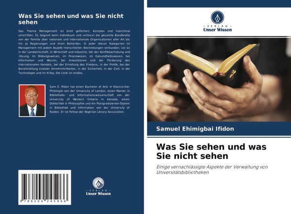 Samuel Ehimigbai Ifidon | Was Sie Sehen Und Was Sie Nicht Sehen | Taschenbuch-image