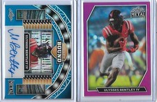 Ulysses Bentley IV 2025 Leaf Metal Draft Bound #7/20 Auto & 2026 Metal #3/6