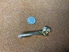 Vintage Hickok USA MCM Large Mouth Bass Fish Gold Tone Tie Clip Bar — photo 1
