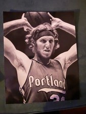 Photo of Bill Walton From His Personal Collection. Portland Trail Blazers