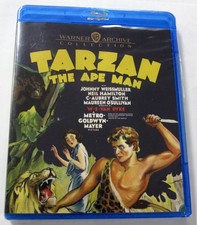 Tarzan The Ape Man (1932) New SEALED Blu-ray MOVIE Johnny Weissmuller Tarzan The Ape Man (1932) New SEALED Blu-ray MOVIE Johnny Weissmuller