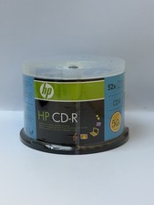 HP CD-R 52x 700mb 50 Pack Cakebox Blank CD NEW SEALED