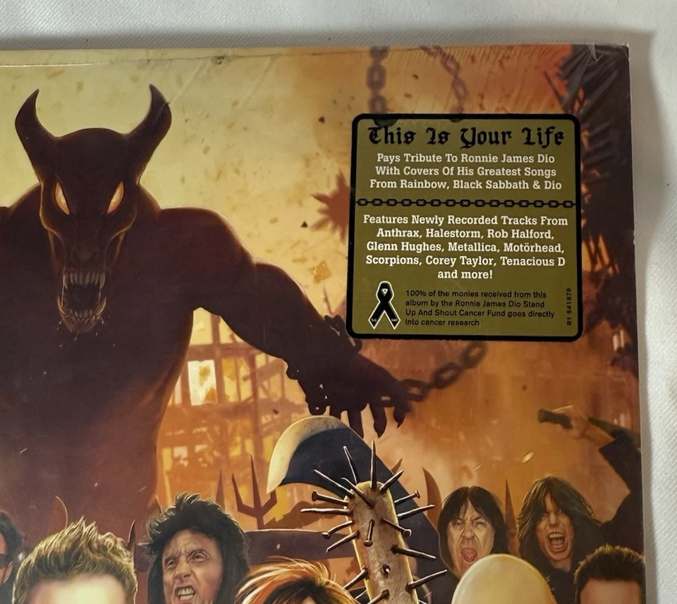Ronnie James Dio This Is Your Life Vinyl Double LP, 2014 Tribute Album - SEALED - Image 2 of 3