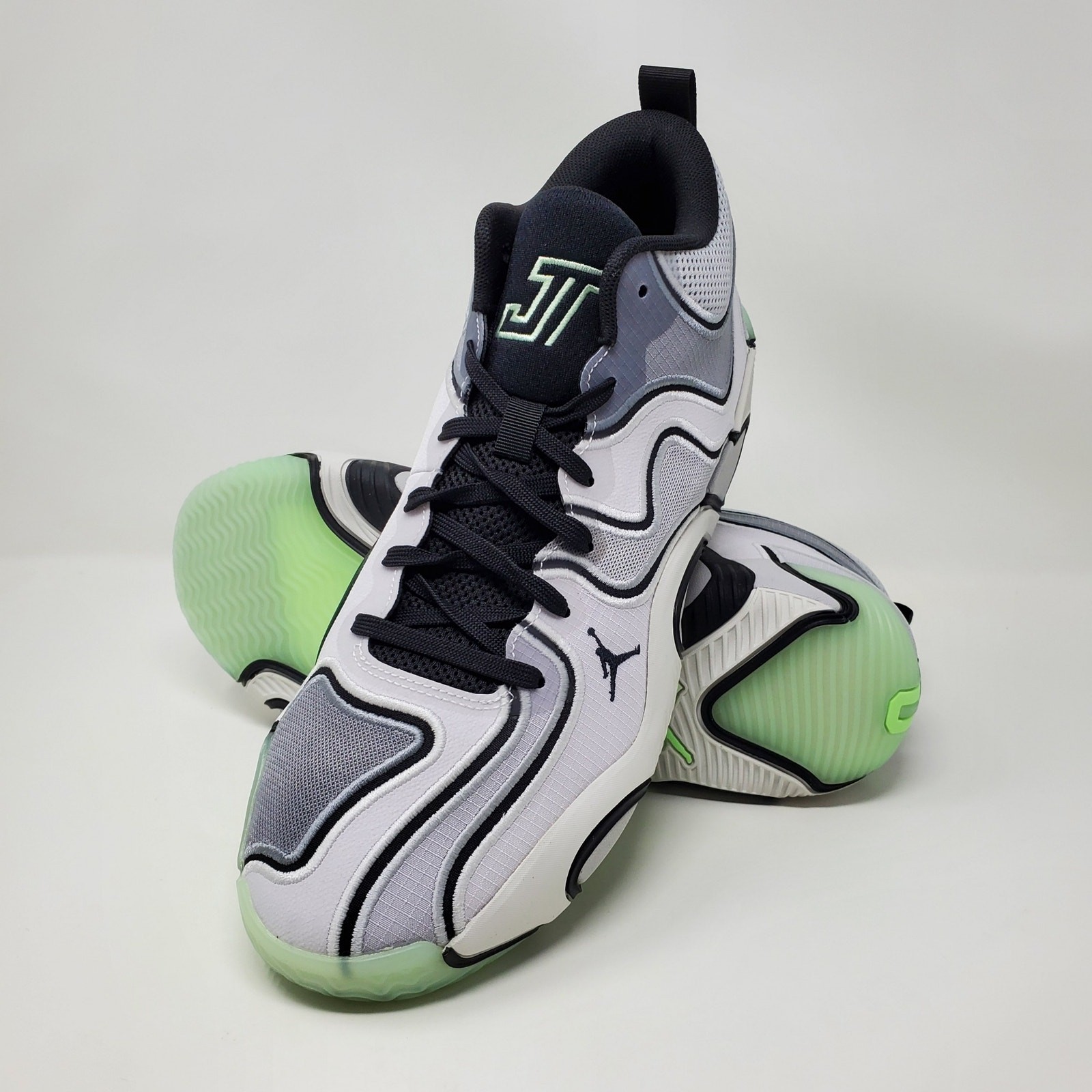 Nike Jordan Tatum 3 Zen Platinum Black Men's Basketball Shoes Size 13 FZ6598-001