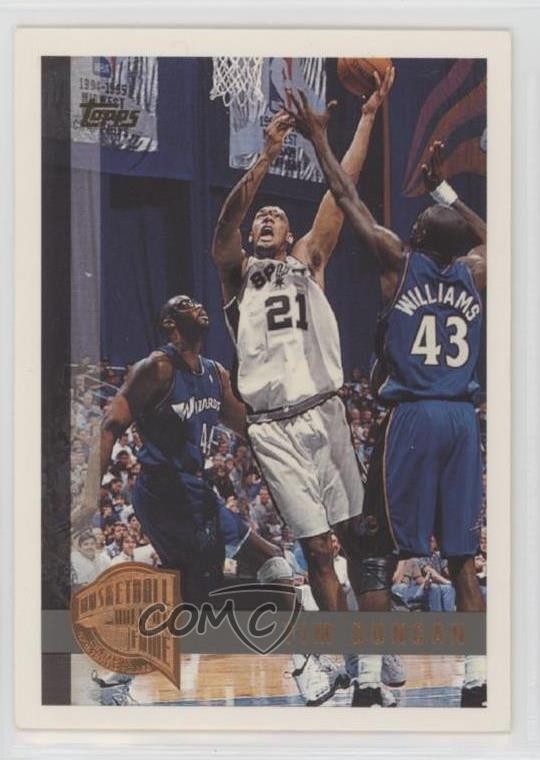 1997-98 Topps Minted in Springfield Tim Duncan #115 HOF 0c6