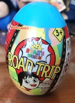 Ryan's World Road Trip Surprise Egg Toy for Ages  3+