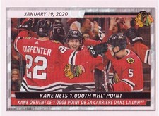 2020-21 Topps Stickers #104 Patrick Kane, Brandon Davidson, Connor Murphy