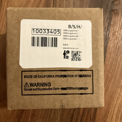 #ad 10033405 NEW Bosch Dishwasher SMM Programmed Control Board OEM $60.00