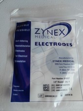 Zynex Electrodes TENS 2" Round 10 Packs of 4, Mixed Exp. Dates - Sealed NEW