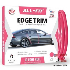 Car Door Edge Protector Universal DIY Edge Trim to Prevent Scratches Pink