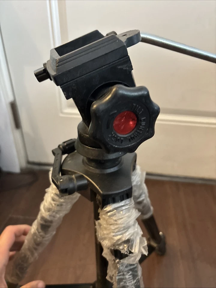 Ambico Video Compact Fluid Head Tripod V-0525 Black Filmmaking Sturdy - Image 4 of 4