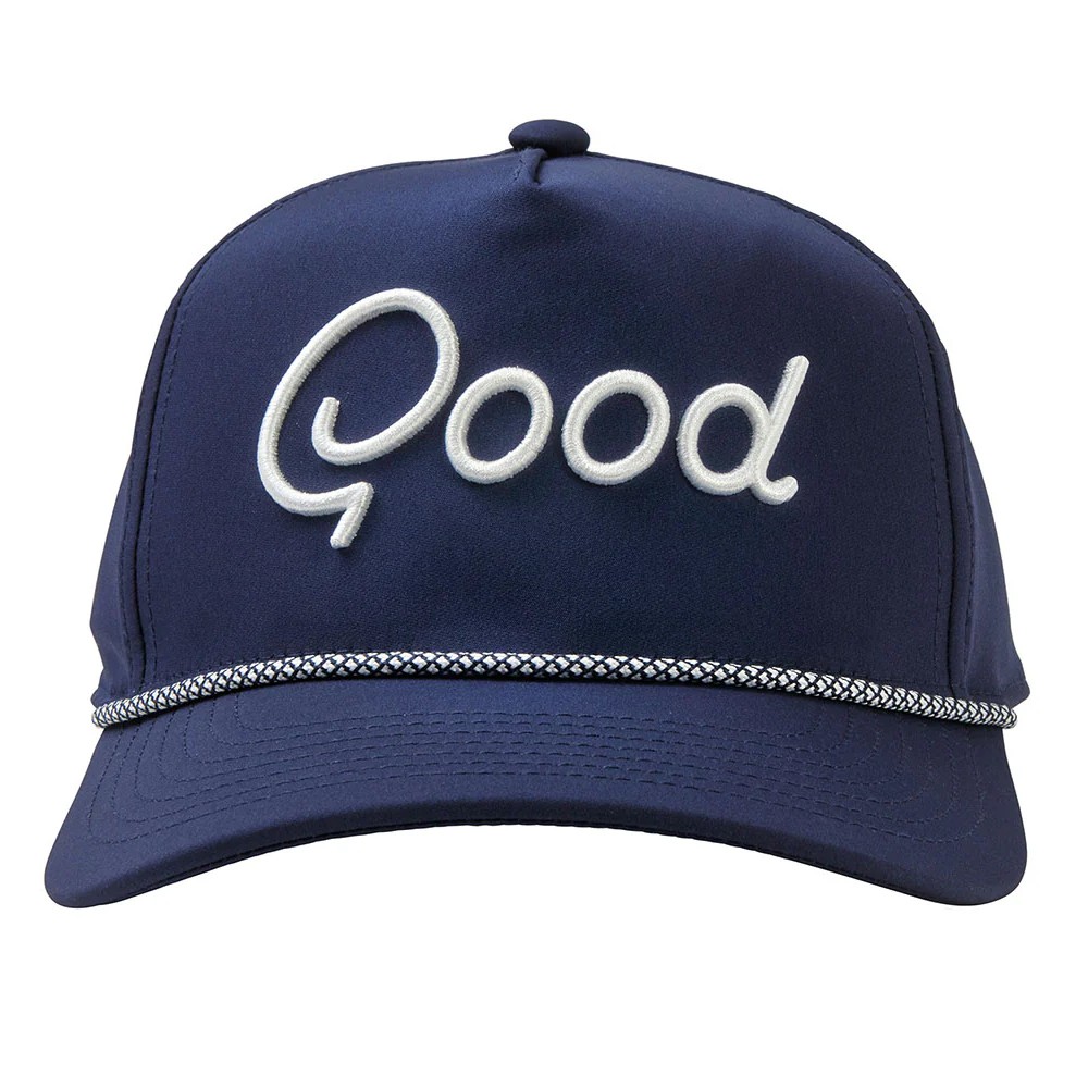 НОВАЯ кепка GoodGood Ideal Rope Snapback для гольфа - темно-синий / Белый