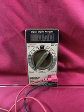 Actron Model 856 Digital Engine Analyzer Dwell Tach Volt Ohm Tester Wcase Works