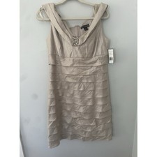 Jessica Howard Dress Missy Champagne Style JH1M3113 Mother of Bride Church 12