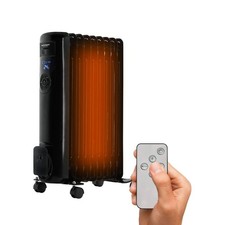 Radiatore ad Olio Elettrico 1500W Stufa Elettrica Basso Consumo con Telecomando
